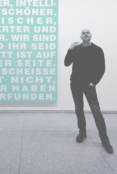 portrait photo of Arne Kalkbrenner