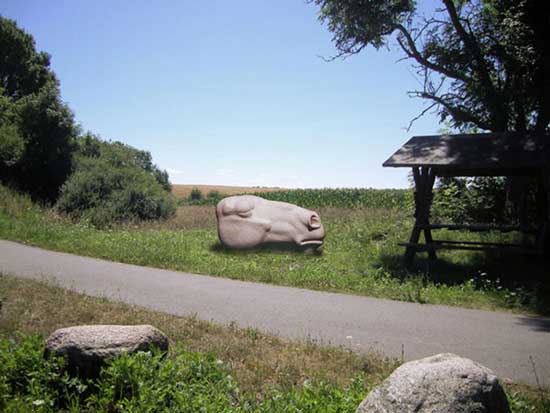 link button to the draft: rest area - Rastplatz