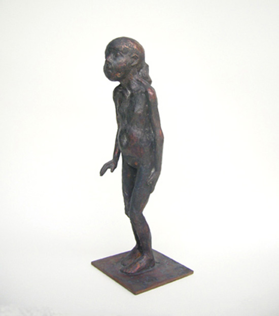 link button to the plastic art series: winterchildren - Winterkinder